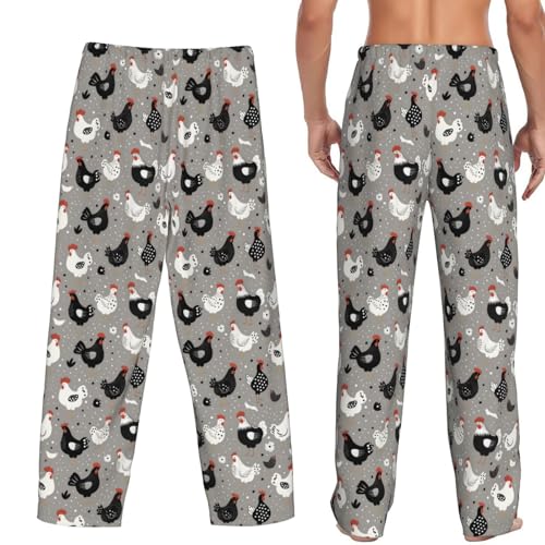 Dujiea Men's Pajama Pants With Pockets, Sleepwear Stretch Drawstring Lounge Bottoms Wide Leg Comfy Sleep Pj Bottoms Women3