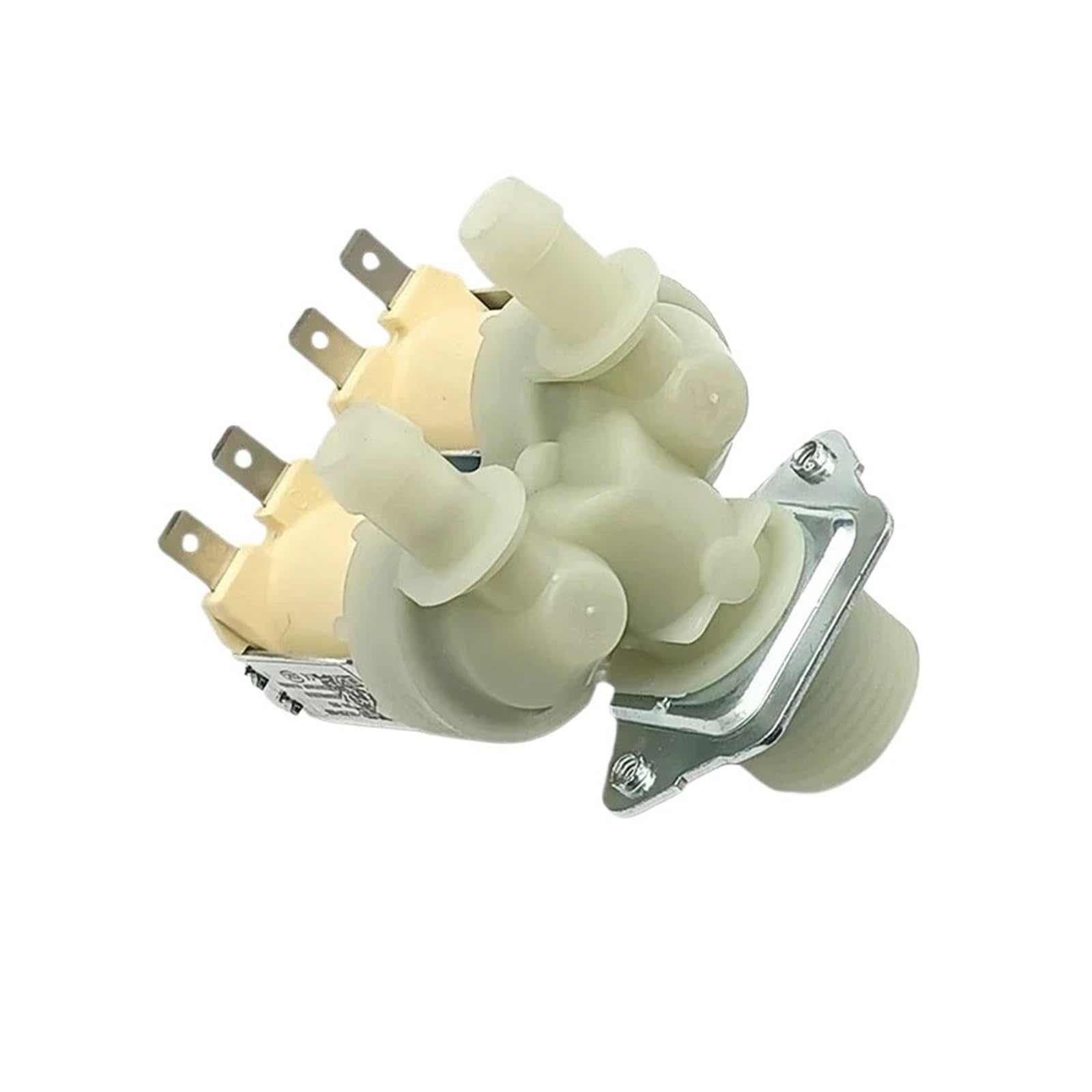 Valvola di Ingresso dell'Acqua a 2/3 Teste, Compatibile con Midea, | Rondella Tamburo FPE 005G FPS 270B 5220FR2075B 5220FR1251E(FPS 180A)