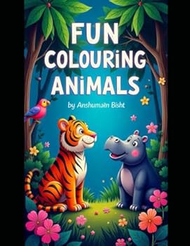 Paperback FUN COLOURING ANIMALS Book