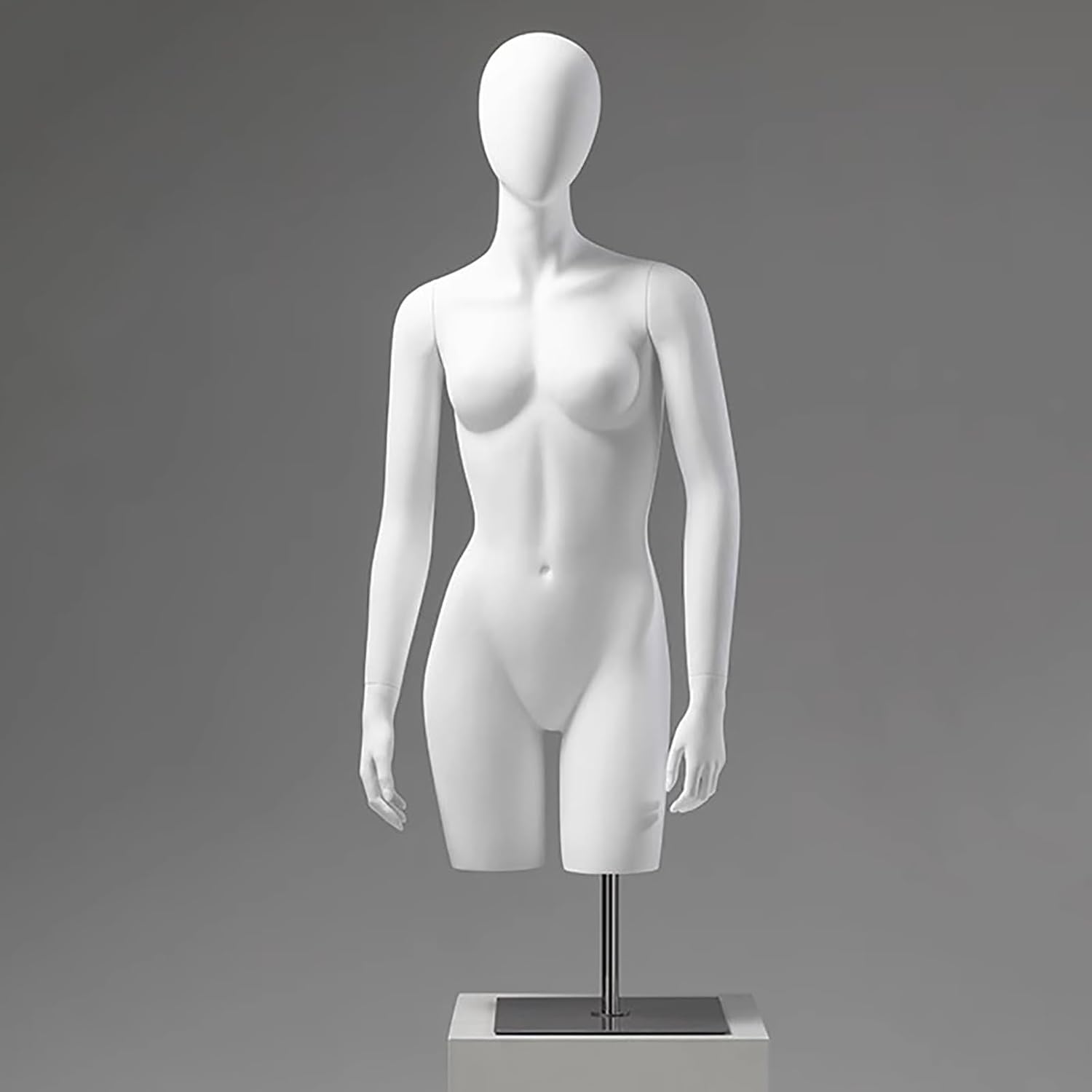 CONGRUI Mannequin Female, Dummy Torso Stand, Bra and Panty Body Maniqui Display for Window, Boutique, Underwear or Fashion