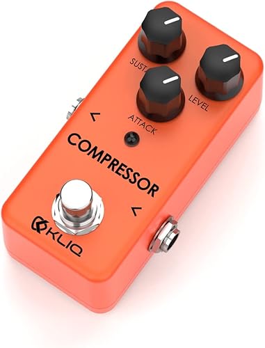 Miniatura 2 de KLIQ - Pedal de efecto de compresor pequeño para guitarra y bajo