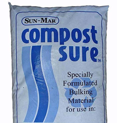 Sun-Mar Toilet Compost Starter Compost Sure Waterless Maximizes Aeration 8.0 lb.
