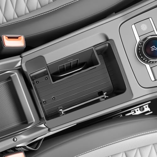 SKTU for 2025 2026 VW Tiguan Center Console Organizer for 2025 2026 Volkswagen Tiguan (S/SE/SE R-Line Black/SEL R-Line) Front Console Tray VW Tiguan 2025 2026 Accessories ABS Anti-Slip Console Tray by SKTU - Used condition - Image 8