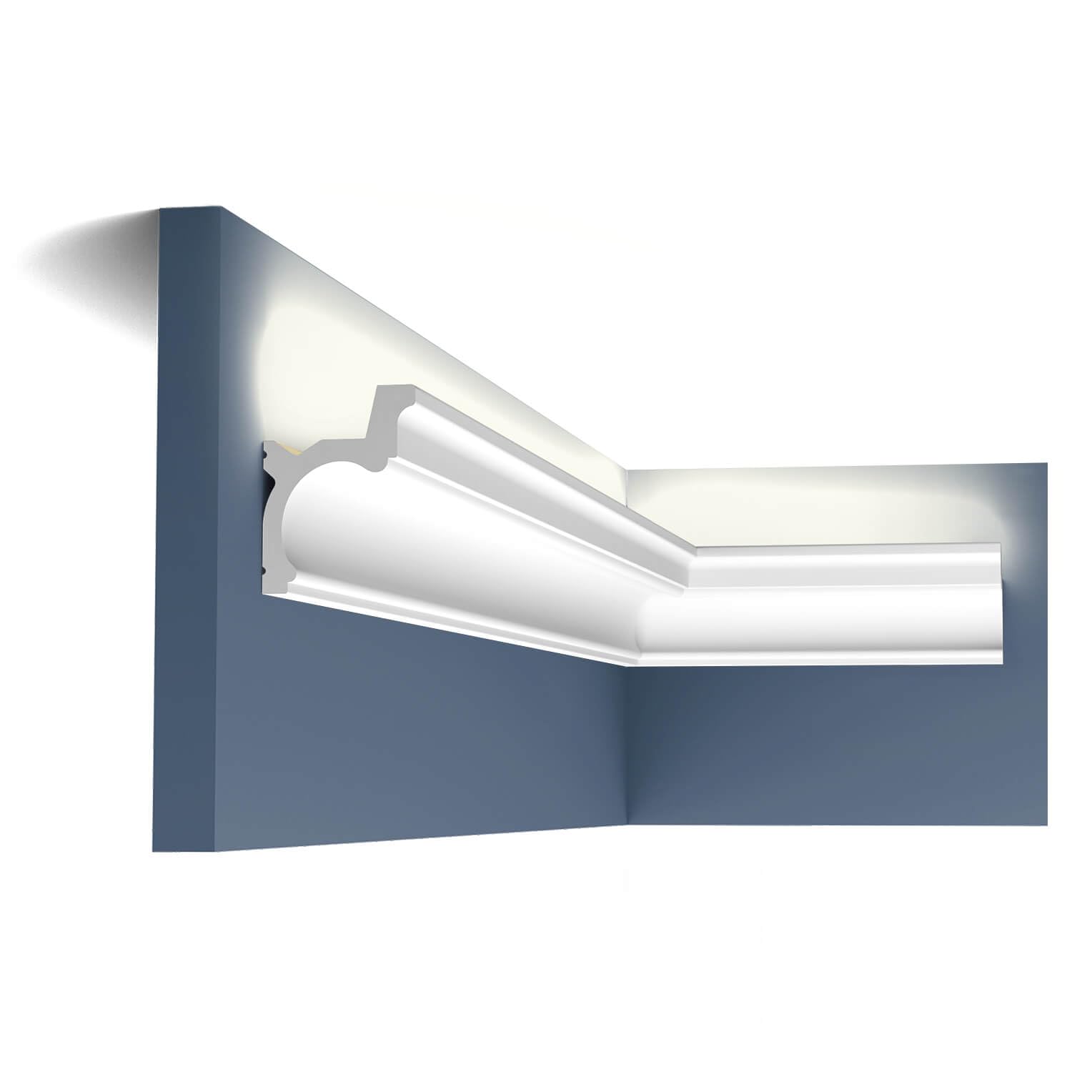 Corniche C328 Orac Decor moulure élégante haut de gamme 200x9x6.8 cm