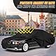 Autoabdeckung Wasserdicht für 1988-2002 BMW 5 Series E34 E39, Vollgarage Autoplane Auto Abdeckplane Winter Sommer Allwetter Outdoor Abdeckung mit Reißverschluss Tür, Windschutzbänder