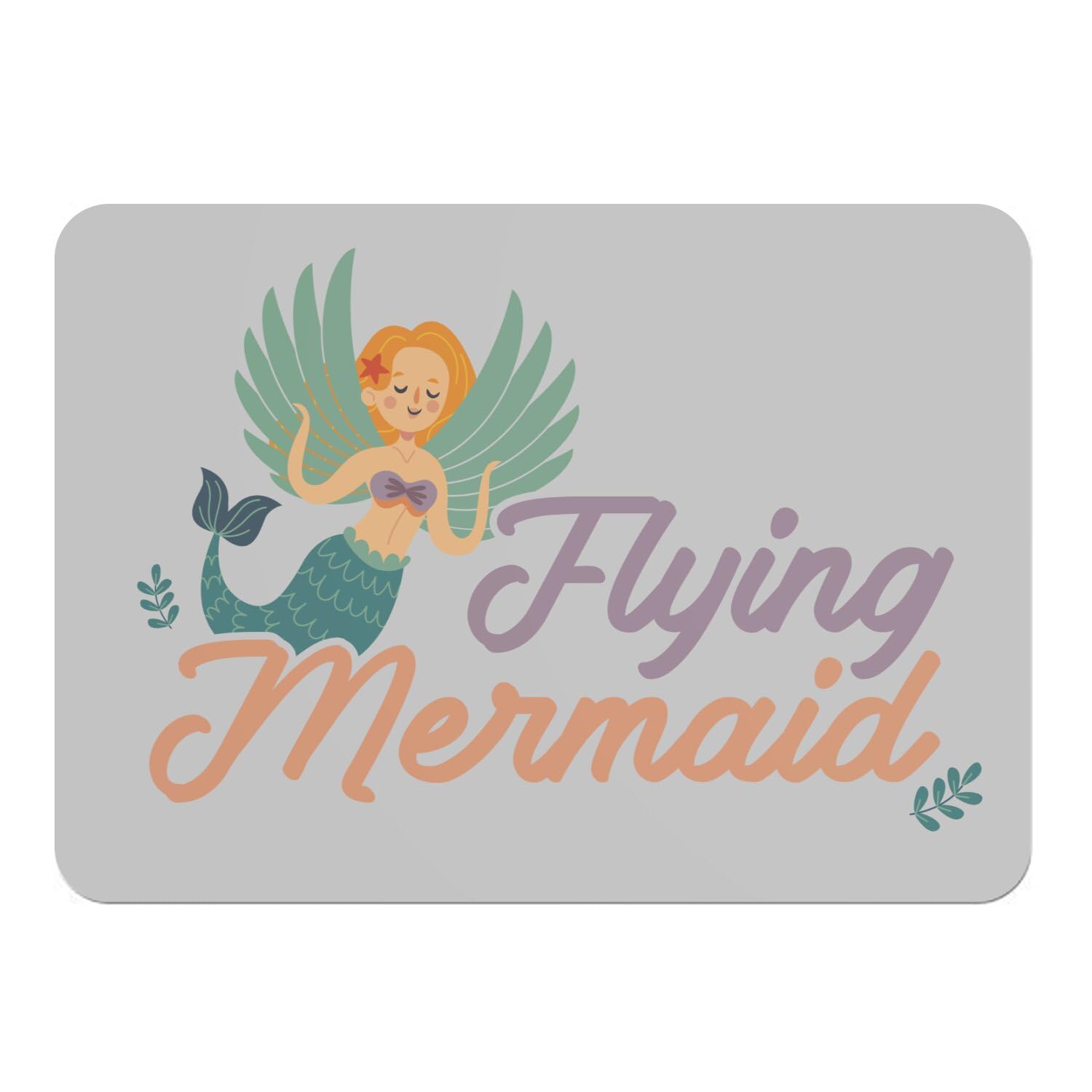 Lot de 4 sets de table Flying Mermaid en liège pour des repas de famille animés et joyeux