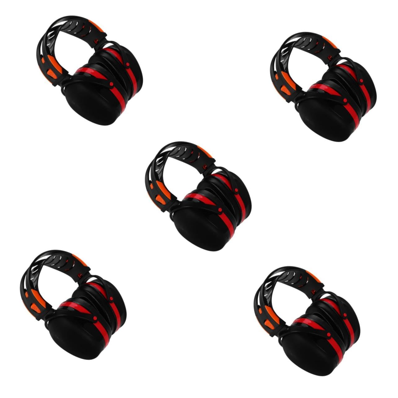 Operitacx 5 Stück schalldichte Ohrenschützer Noise-Cancelling-Kopfhörer für Erwachsene Gehörschutz für Konzerte Sicherheitsohrschmerzen Kopfhörer für Geräuschunterdrückung Ohrschutz Schaum