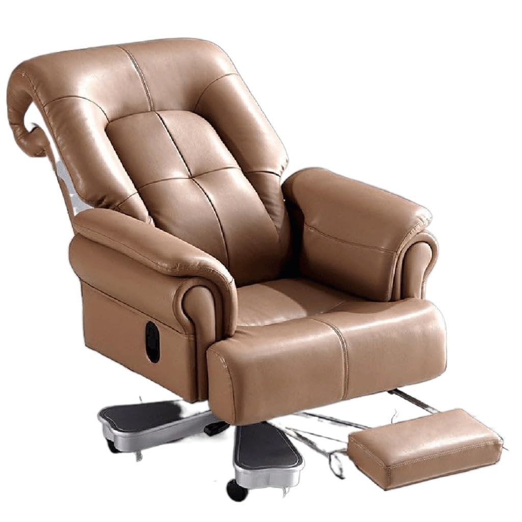 Office Chair Fully Reclining Executive Leather E