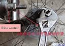 Imported Bicycle Head Open End Axle Hub Cone Wrench Bike Repair Spanner Tool gallery image