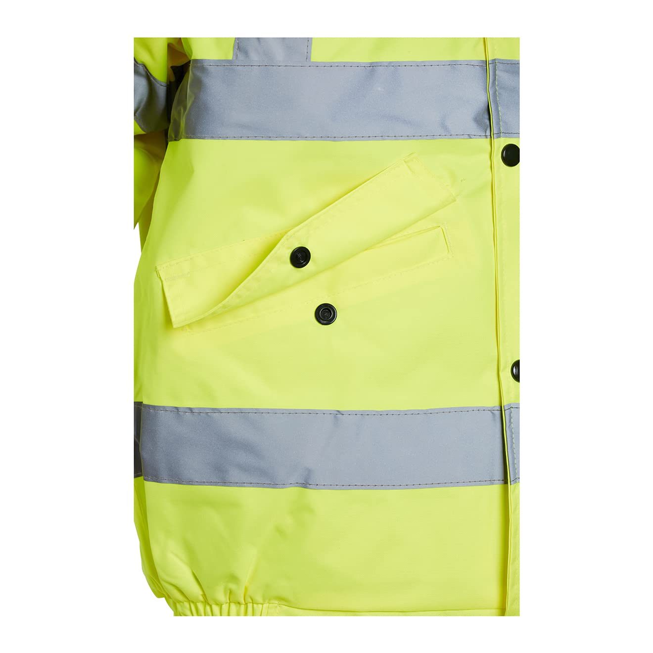 Blackrock Herren Hi-vis Bomber Baratec Bomberjacke für Herren, hohe Sichtbarkeit, Gelb, Größe 5XL (1er Pack)