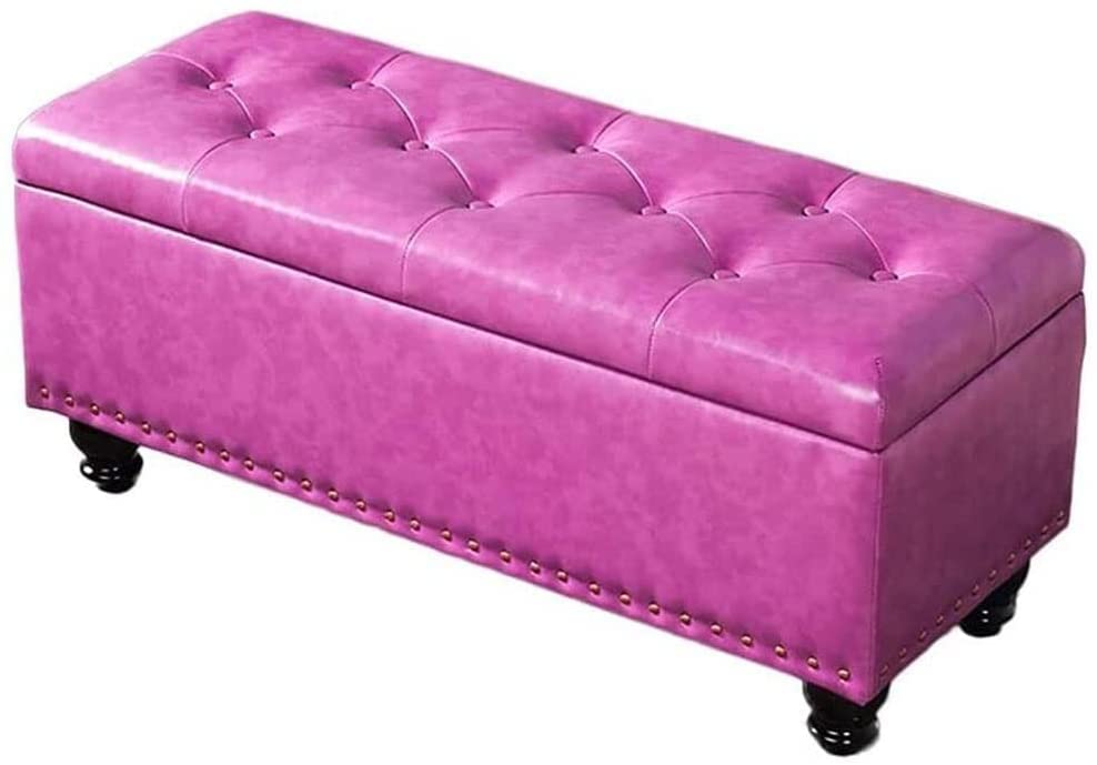 Tabouret à chaussures et pouf coffre pour désencombrer l'entrée - 3