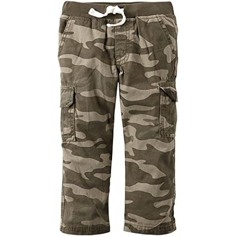 Carter's Boys' Woven Pants with Elastic Waist Cover