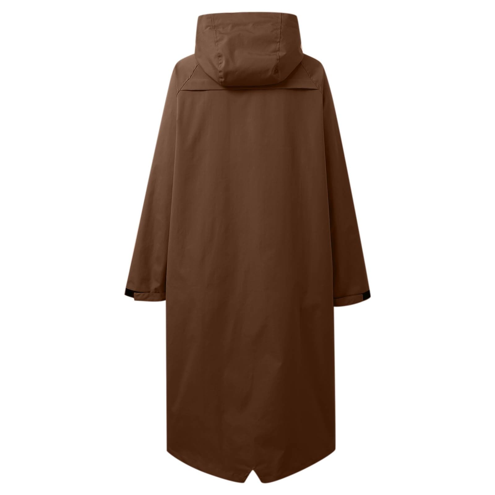 Generisch Chubasquero para hombre y mujer, impermeable, chaqueta cortavientos, poncho de lluvia, ligero, portátil, cortavientos, chubasquero, impermeable, para senderismo, ciclismo, con mangas largas