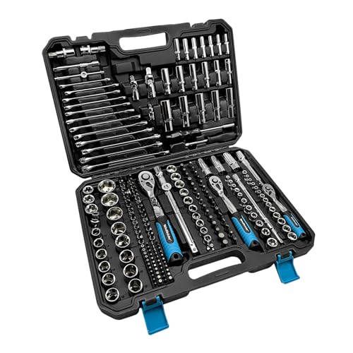 WinHolder Ratchet Wrench Socket Set DIY Tools, Bits, with Case (216PCS) - Image 2