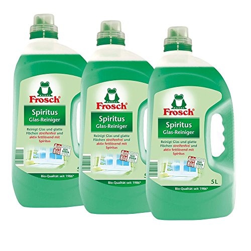Preisvergleich Produktbild 3x Frosch Spiritus Glas-Reiniger 5 Liter