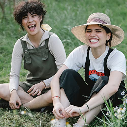 Samoco 18Pcs Adjustable Boho Surfer Anklet Bracelet For Women Thin Rope Unisex Handmade Beach Colorful Ankle Bracelet Bohemian Anklet Chain Jewelry Festival Accessories #TOP5