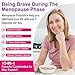 Menopause Supplements for Women, 120 Billion CFU Menopause Probiotics for Women, All-Natural Probiotic for Hot Flashes Menopause, Night Sweats, Mood Swings, Gut and Hormone - 60 Herbal Capsules