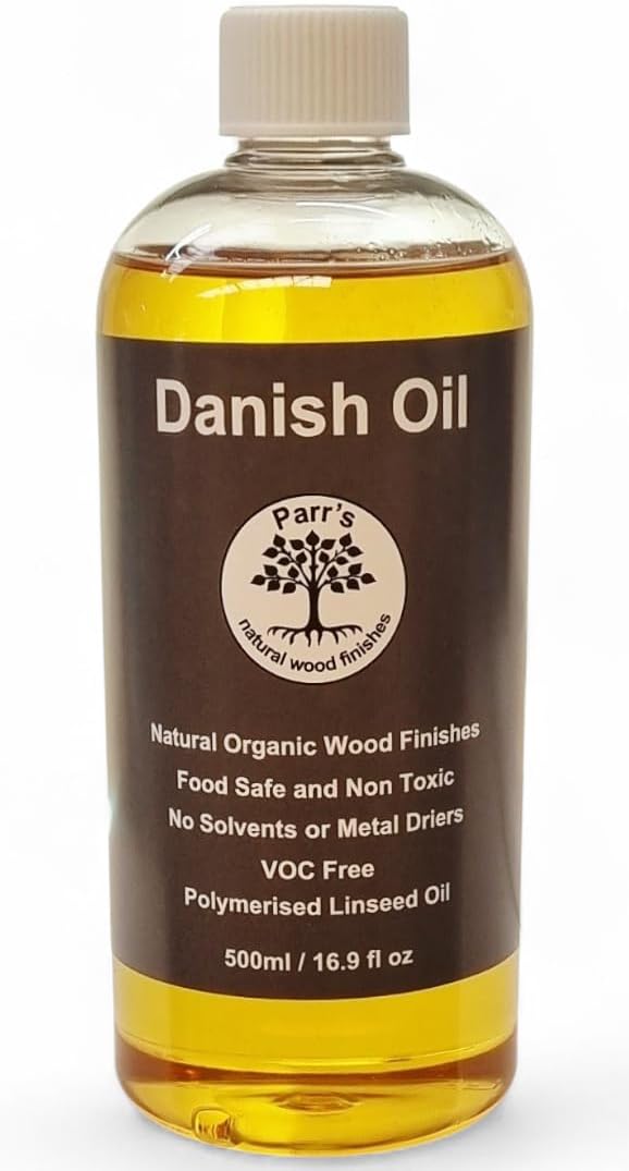 Danish Oil 500ml - Voc Free & Environmentally Friendly -Chopping Boards and Internal Woodwork