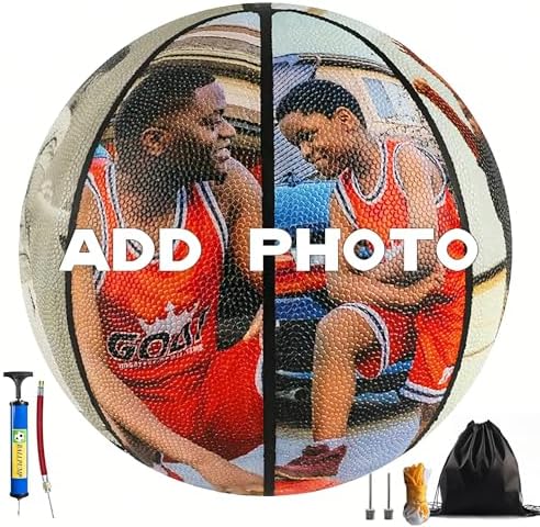 Custom Basketball with Photo Name Personalized Basketball Gift fo...