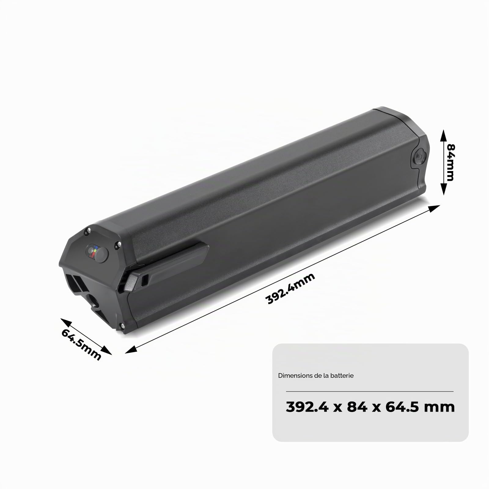 YOSE POWER Ebike Batterie 36V 12.8Ah JY Pro 5 Broches pour Moteur 36V 50W- 800 W avec USB pour vélo électrique Surpass,Nakamura