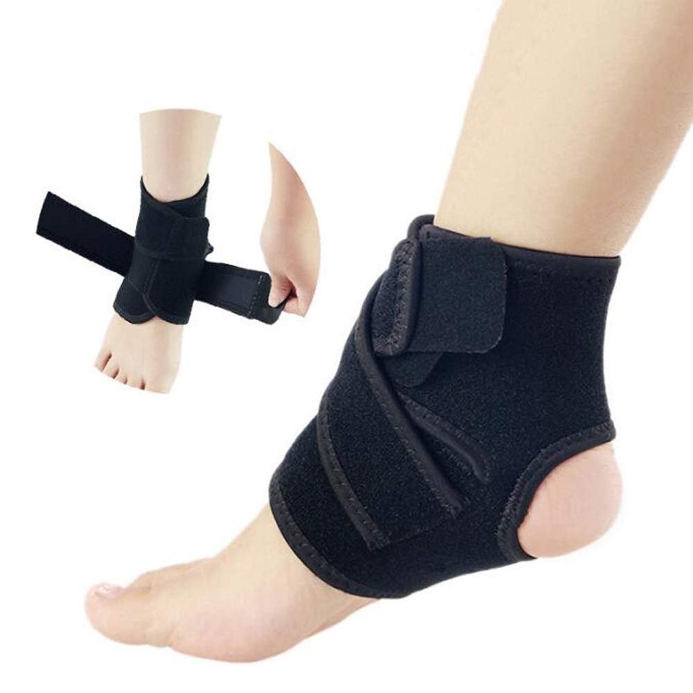 Attelle de cheville, enveloppe de support de pied ajustable pour sport, football, cyclisme, fitness de cyclisme