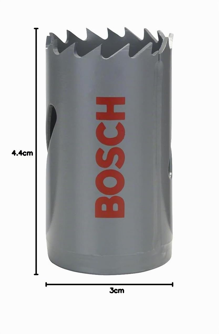 Bosch Accessories Bosch Professional 1x Lochsäge HSS Bimetall für Standardadapter (für Metall, Aluminium, rostfreiem Edelstahl… – Ansicht 5