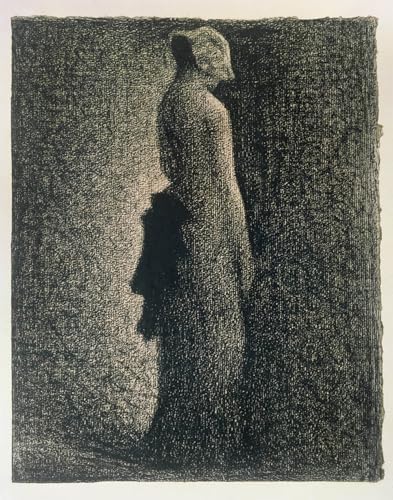 Lienzo l'arco nero Seurat 60x90cm cuadro para pared salon