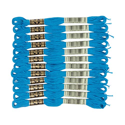 Image of DMC 6-Strand Embroidery Cotton Floss, Dark Bright Turquoise
