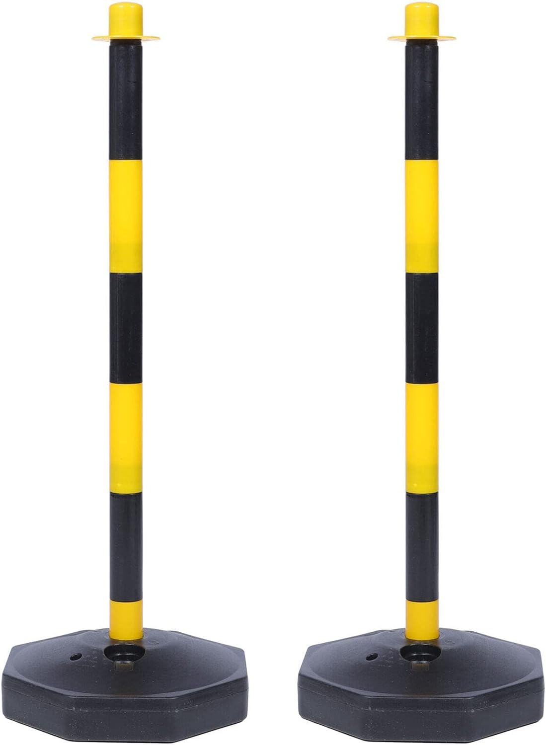 Poteau de stationnement portatif ELzEy pour balisage de chantier