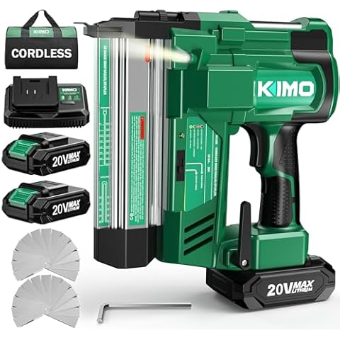 KIMO 18 Gauge Nail Gun Cordless Brad Nailer/Electric Stapler Cover