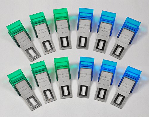 Taylor Seville Originals - Taylor Seville Originals Stainless Steel & Plastic (Big) Sewing Magic Clip - 12 Pieces - Image 2