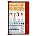 Whitecoat® Clipboard - Nursing Edition (Red, Bi-Fold)