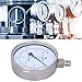 Pressure Stainless Steel Industrial Meter Accurate Measurement 0 0.4MPa M20x1.5 Y 150BF for Industrial Applications