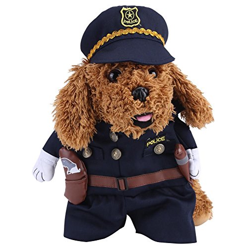 Disfraz para perro Policeman tamaño M