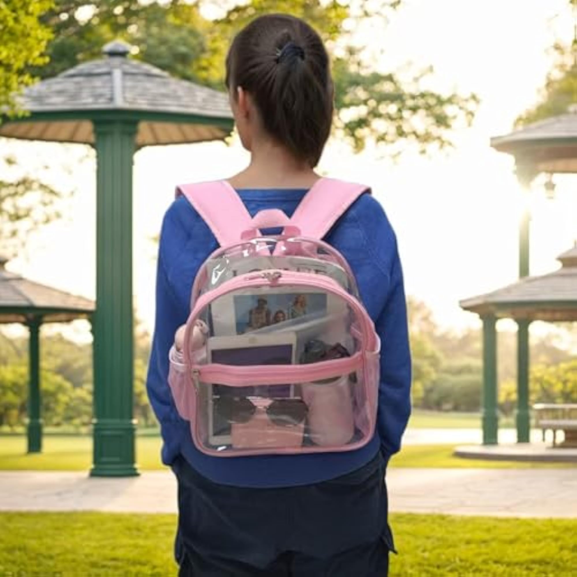 Clear Backpack Stadium Approved for Kids