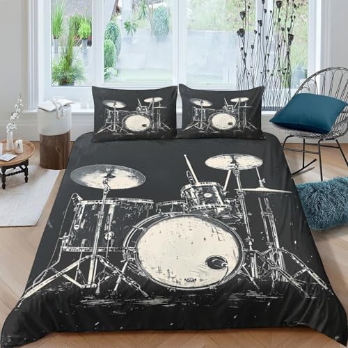 Champignons féeriques parure de lit 3D grand confort en microfibre super douce pour ado