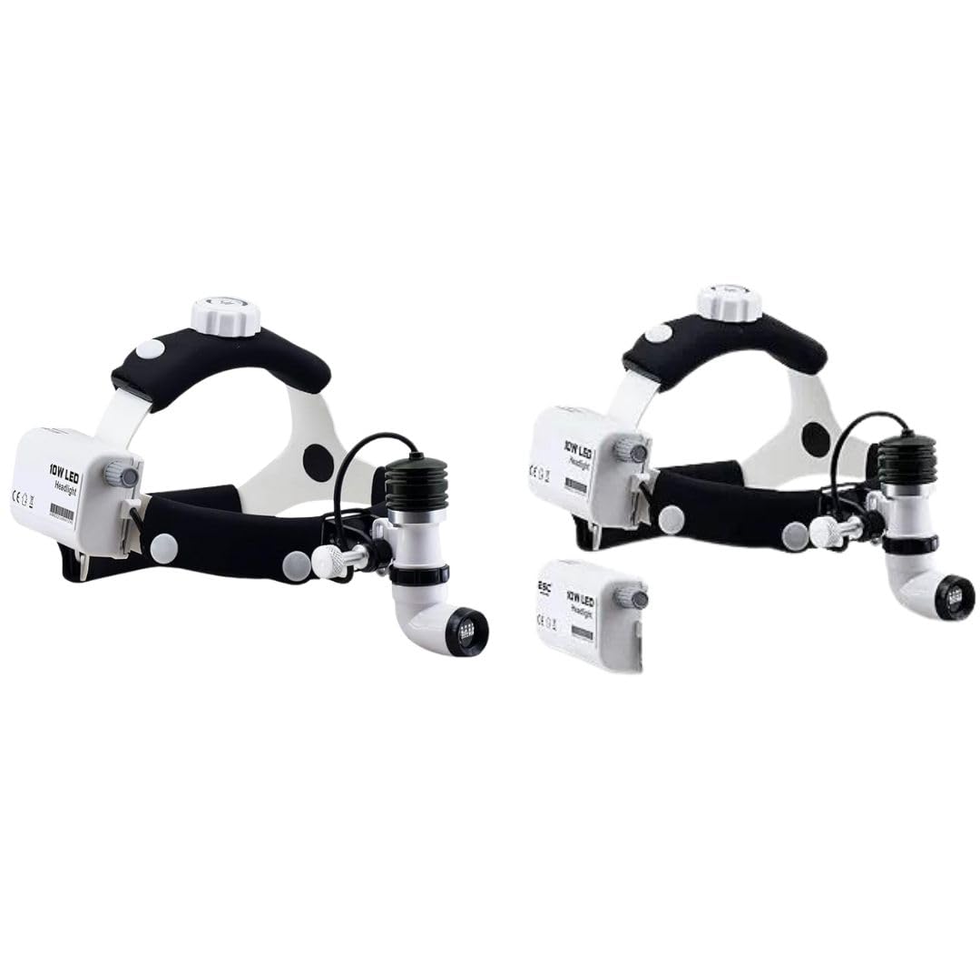Lampe Frontale Chirurgicale LED 10W Pour ENT, Dentisterie, Neuve, Livraison Rapide FedEx