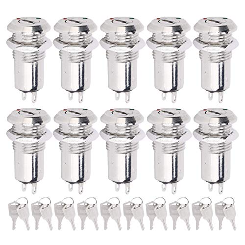 Interrupteur à clé 12 mm pour bloquer l'usage non autorisé d'appareils - 2