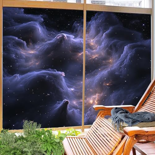 Vinilo Decorativo para Ventana Nebulosas Fantásticas 2 Pzas miniatura 4