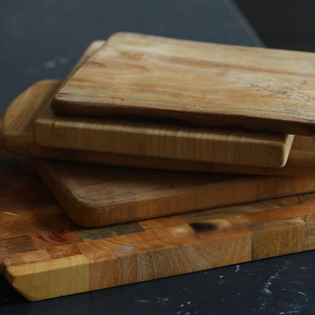 Tagliere Choing Board Grande Tagliere in Legno per Cucina Tagliere in Legno per giunzioni Reversibile per Carne e Verdure Cucina Sulies