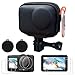 CYNOVA Carrying Bag for Osmo Action 5 Pro Accessories,with DJI Osmo Action 5 Case, Action 5 Pro Screen Protector and Silicone Lens Cap