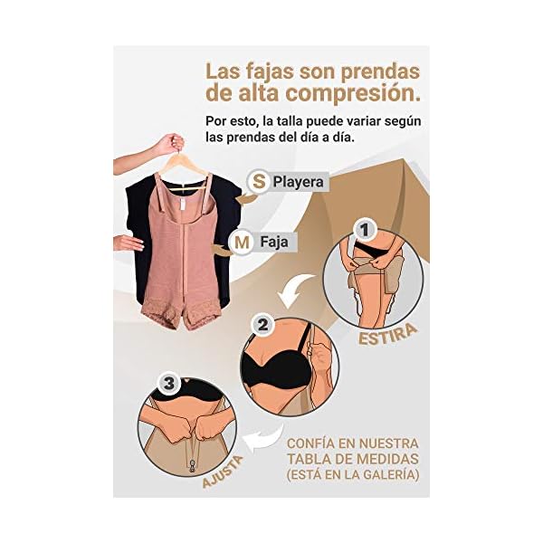 Sonryse-096ZF-Fajas-Colombianas-Postparto-Levanta-Pompis-Reductoras-y-Moldeadoras-Colombian-Postpartum-Shapewear Sonryse 096 Colombian Faja Post Surgery Compression Shapewear Garment After Liposuction for Women Colombian Postpartum Shapewear Black XL