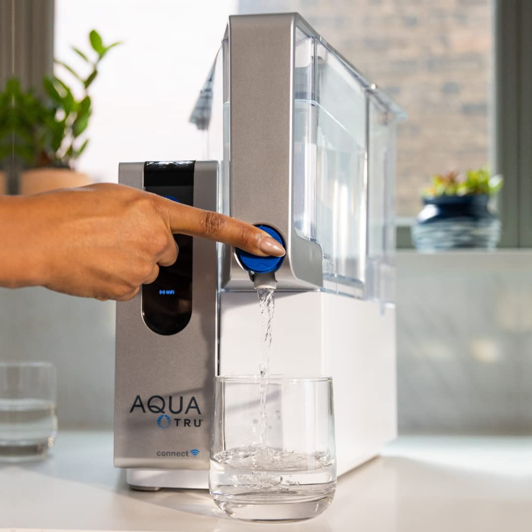 AquaTru Connect Smart Countertop Reverse Osmosis Water Filter System with App | WiFi Capability: Tools & Home Improvement