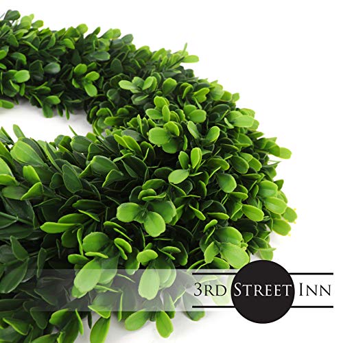 3Rd Street Inn Soft Touch Holly Wreath - Front Door Wreath - Greenery Wreath - Indoor/Outdoor Wreaths For Front Door - Farmhouse Wreath - Spring Wreath/Summer Wreath/Winter Wreath (22" / Xl) #TOP2