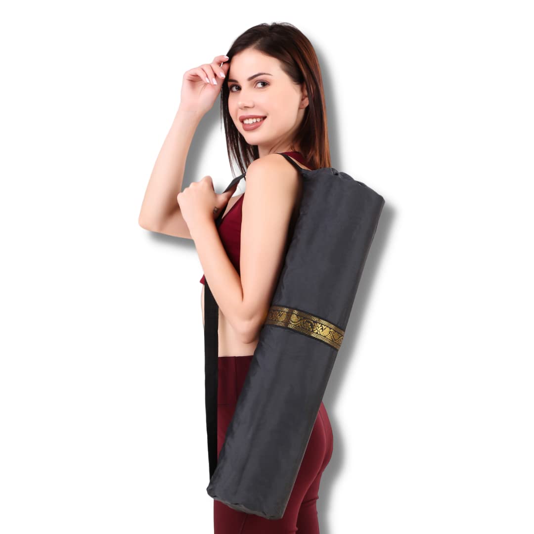 OPTO Premium-Quality Yoga Mat Bag with Shoulder Strap Stylish, Durable & Strong, Light Weight, Easy to Carry (4mm and 6mm) Yoga Mat for Men & Women Only Bag Waterproof Yoga Mat Cover Dark Grey (B0C2P7J8RM) Amazon Price History, Amazon Price Tracker