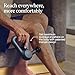 TheraGun Therabody Relief - Quiet Deep Tissue Therapy Massage Gun - Bluetooth Enabled, Electric Percussion Massage Gun & Personal Massager for Pain in The Neck, Back, Leg, Shoulder and Foot (Black) gallery 4