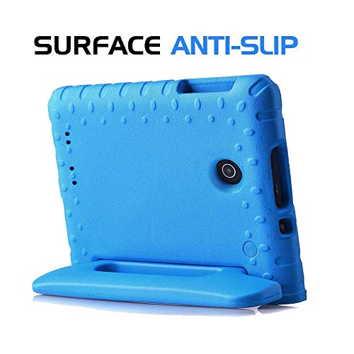 Bmouo Kids Case For Alcatel Joy Tab 8 2019/T-Mobile 3T 8 Tablet 2018/A30 Tablet 8 2017, Lightweight Kid-Proof Handle Stand Case For Alcatel Joy Tab 2019/Alcatel 3T 8 2018 / A30 8 Inch 2017 - Blue #TOP6