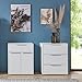 Produktbild trendteam smart living - Luca - Kommode - Weiß - 2 Badschränke mit Metallgriffen - (BxHxT) 61 x 76 x 28 cm - universell einsetzbare Aufbewahrungsschränke - insgesamt 4 Schubladen und 2 Türen