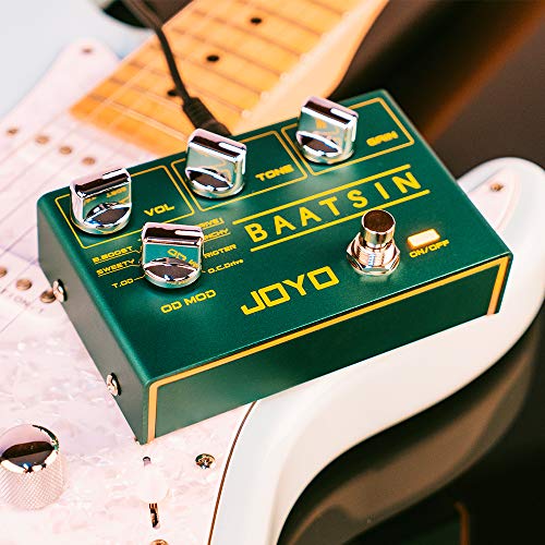 Joyo Pure Analog Overdrive & Distortion Multi Effect Pedal R Series 8 Classic Od/Ds Sounds For Electric Guitar (Baatsin R-11) #TOP4