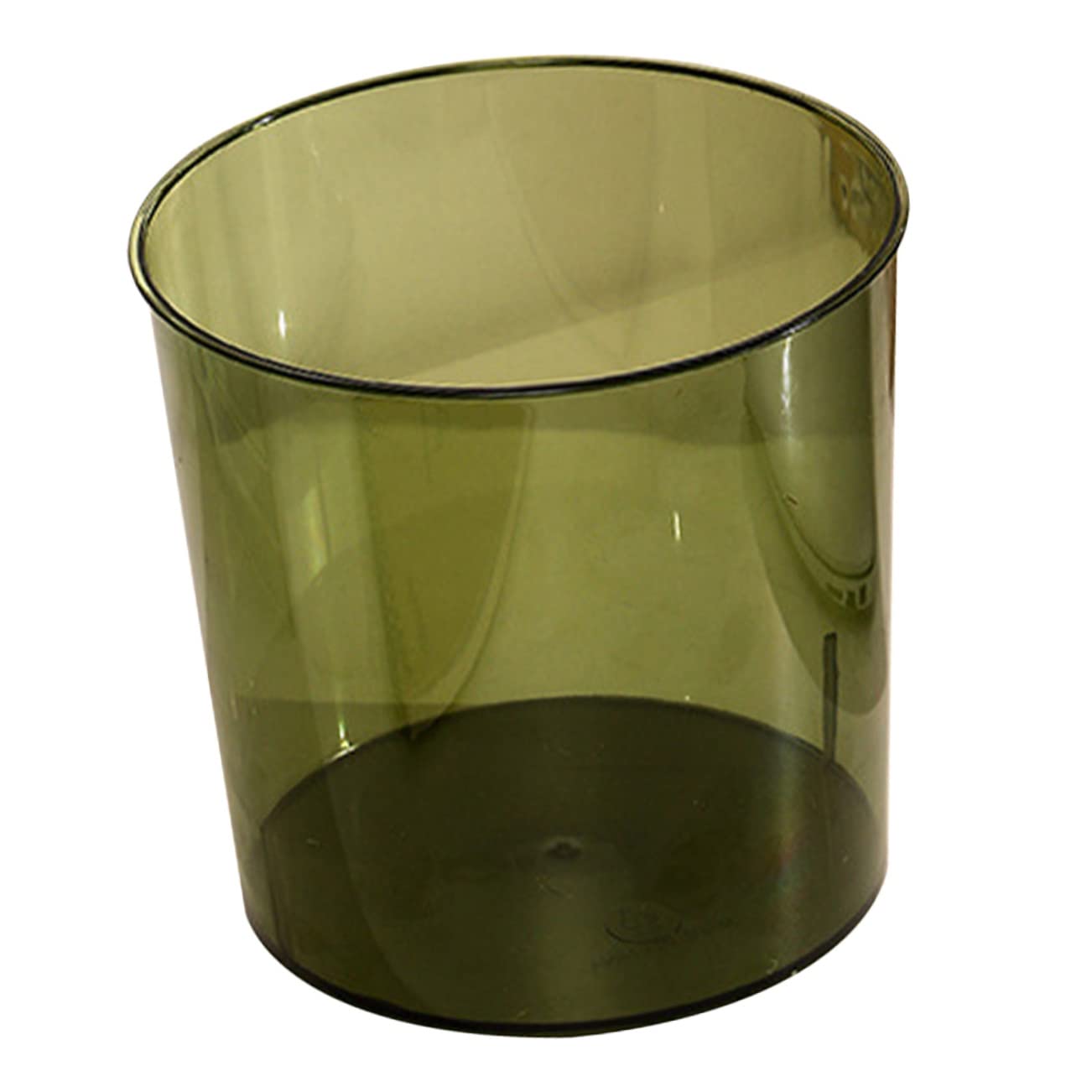 MAGICLULU Large Capacity Kitchen Trash Can Stylish Household Waste Bin for Office and Home and Easy to Room and Bedroom Use Green Medium